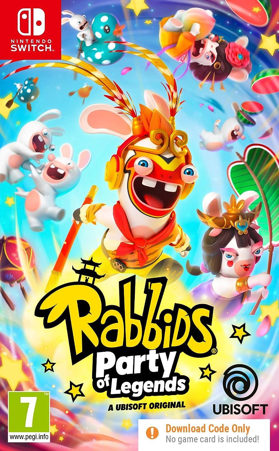 Rabbids: Party of Legends [Code in Box] - PAL Nintendo Switch [Import]