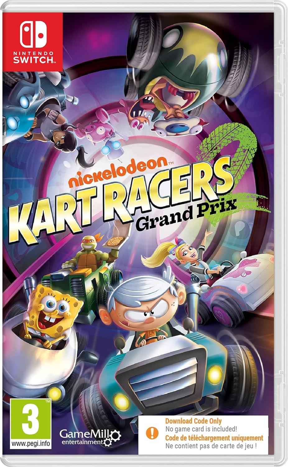 Nickelodeon Kart Racers 2: Grand Prix [Code in Box] - PAL Nintendo Switch [Import]