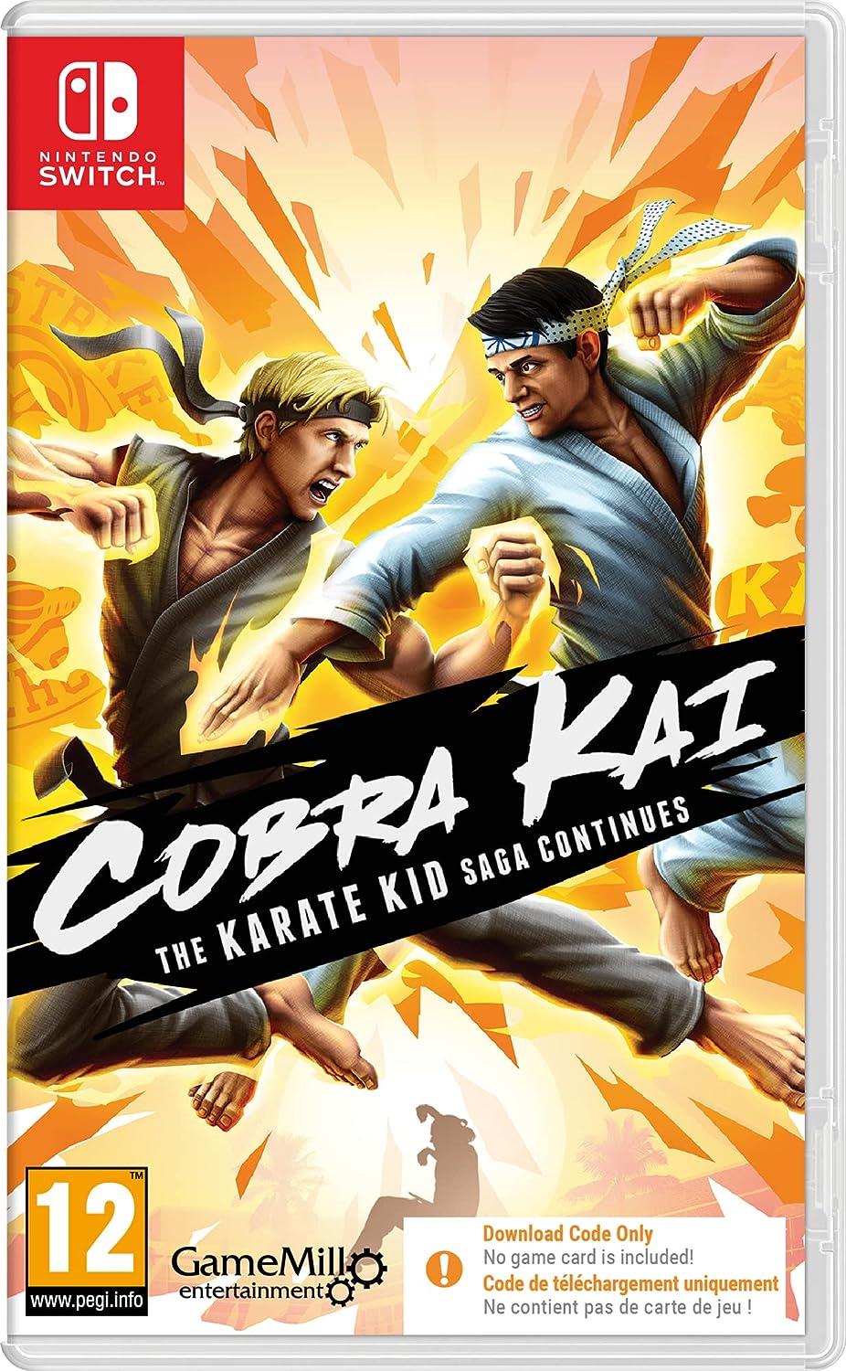 Cobra Kai: The Karate Kid Saga Continues [Code in Box] - PAL Nintendo Switch [Import]