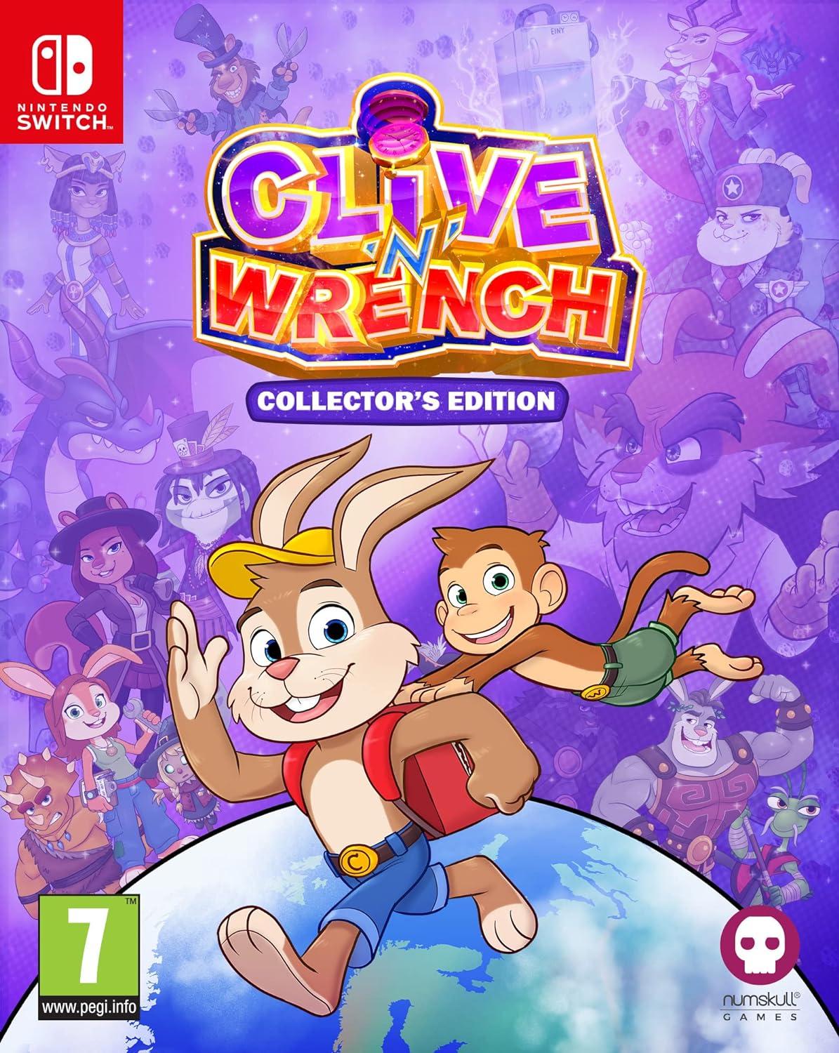 Clive 'N' Wrench [Collector's Edition] - PAL Nintendo Switch [Import]