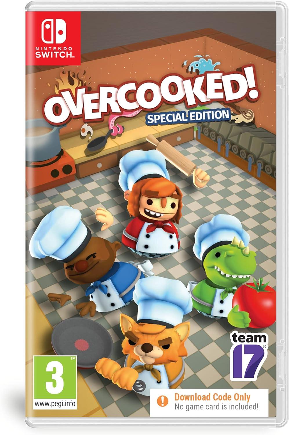 Overcooked! [Special Edition Code in Box] - PAL Nintendo Switch [Import]