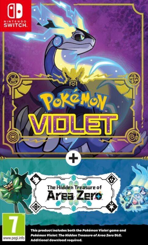 Pokemon Violet + The Hidden Treasure Of Area Zero - PAL Nintendo Switch [Import]
