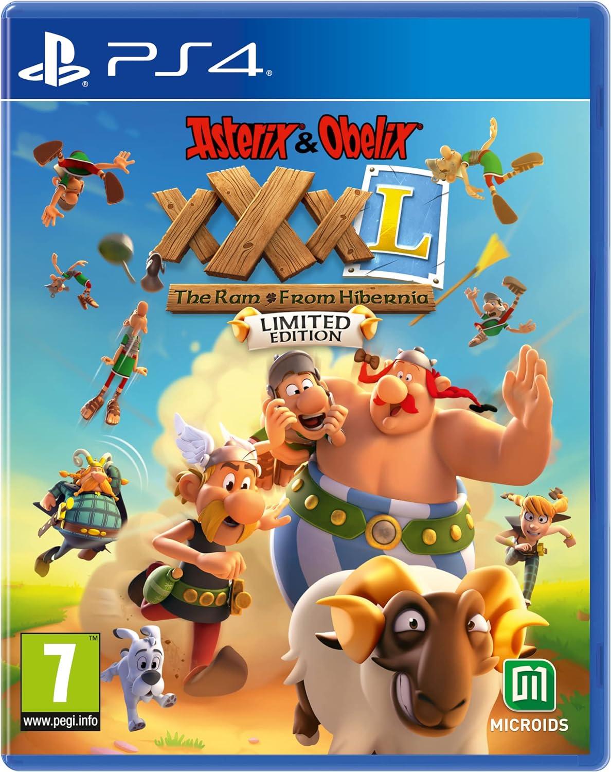 Asterix & Obelix XXXL: The Ram from Hibernia [Limited Edition] - PAL Playstation 4 [Import]