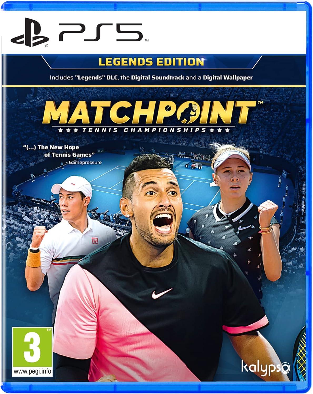 Matchpoint: Tennis Championships [Legends Edition] - PAL Playstation 5 [Import]