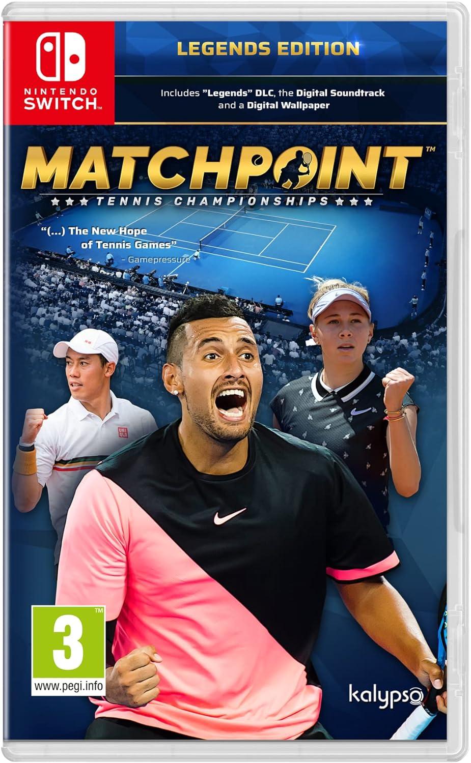 Matchpoint: Tennis Championships [Legends Edition] - PAL Nintendo Switch [Import]