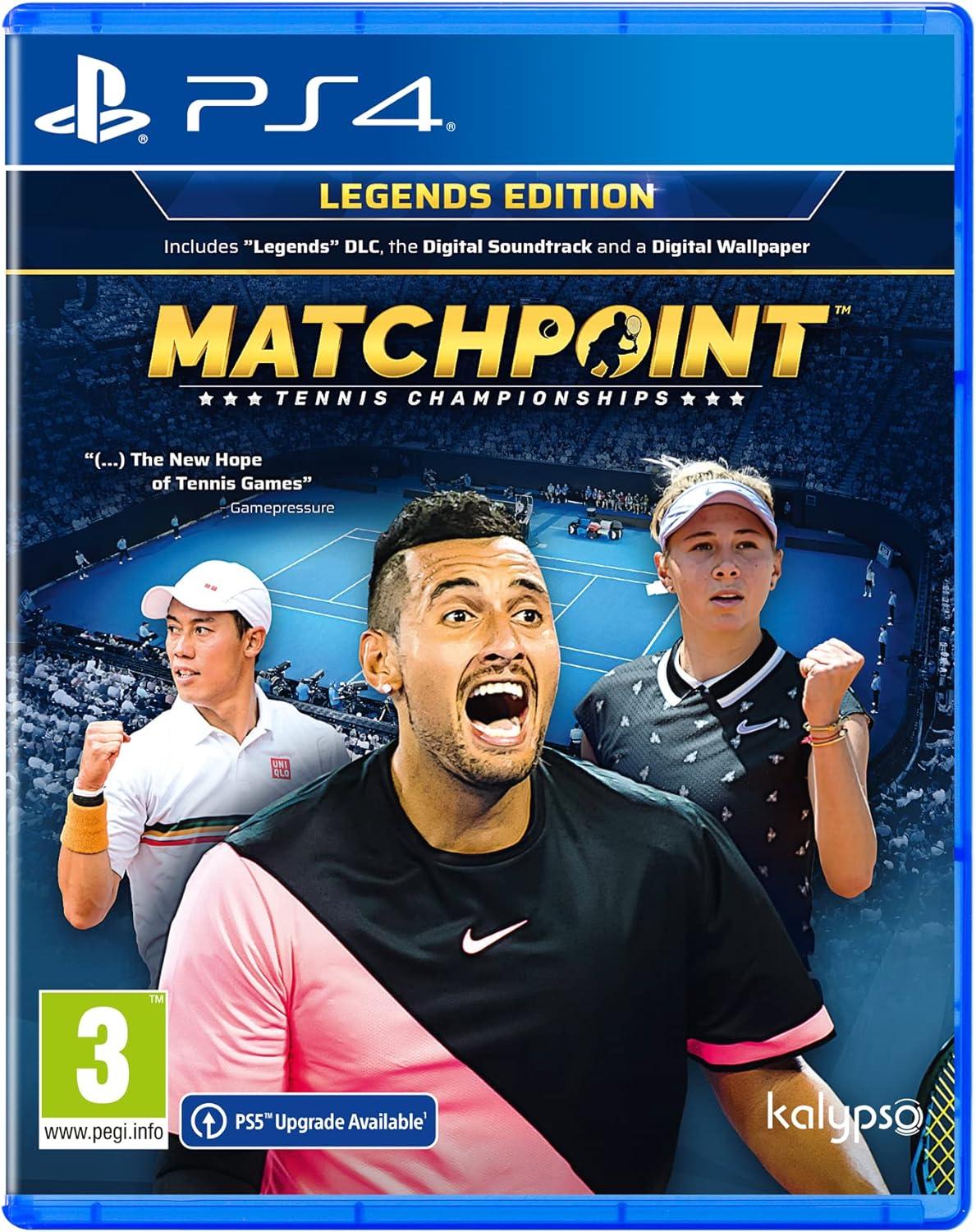 Matchpoint: Tennis Championships [Legends Edition] - PAL Playstation 4 [Import]