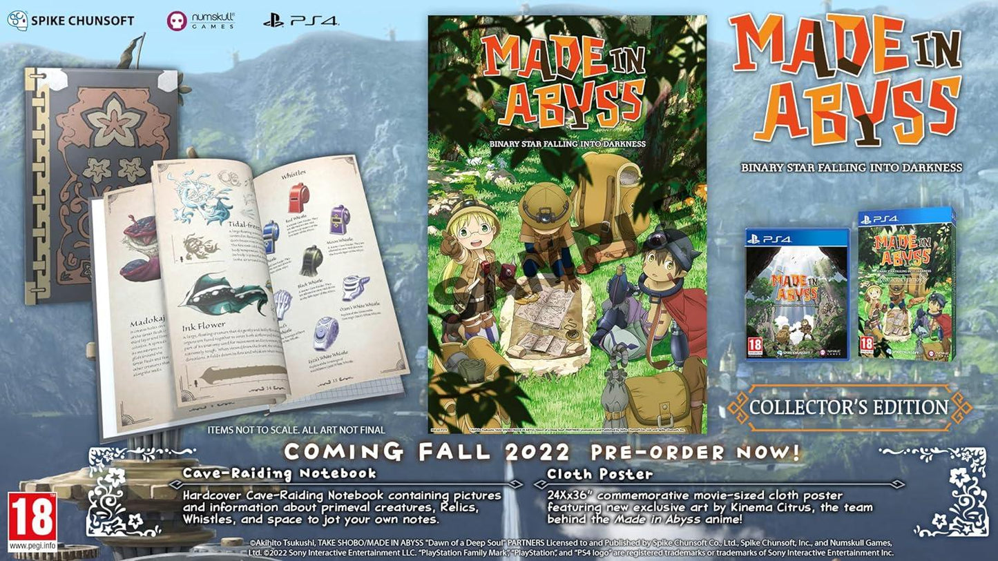 Made In Abyss: Binary Star Falling Into Darkness [Collector's Edition] - PAL Playstation 4 [Import]