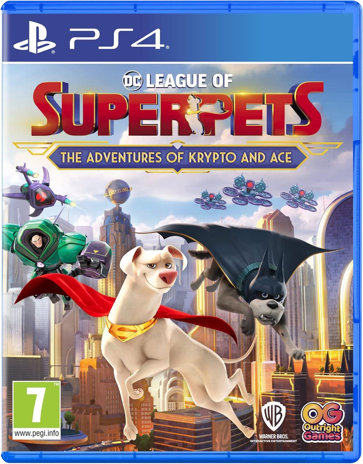 DC League of Super-Pets: Adventure of Krypto & Ace - PAL Playstation 4 [Import]