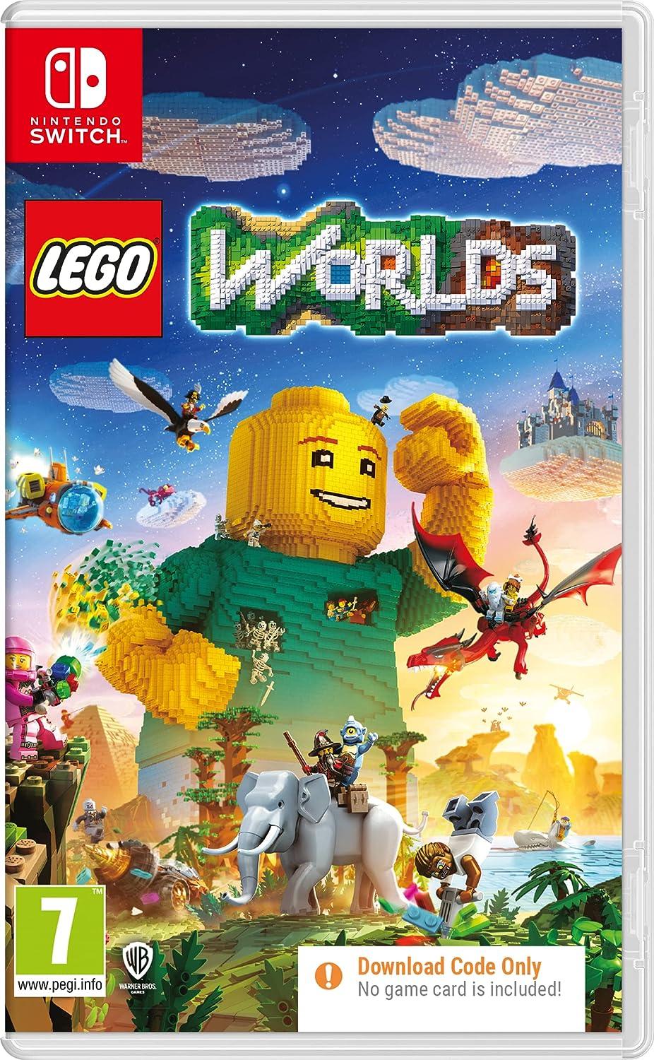 LEGO Worlds [Code in Box] - PAL Nintendo Switch [Import]