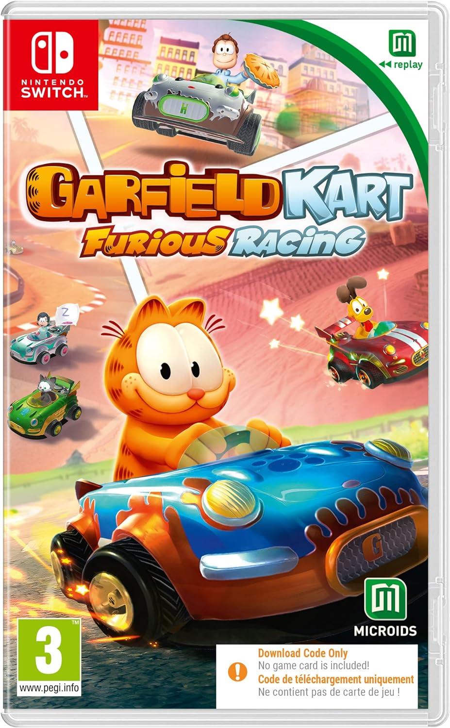 Garfield Kart Furious Racing [Code in Box] - PAL Nintendo Switch [Import]