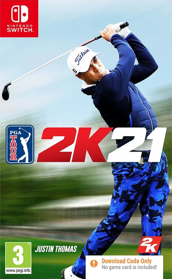 PGA 2K21 [Code in Box] - PAL Nintendo Switch [Import]