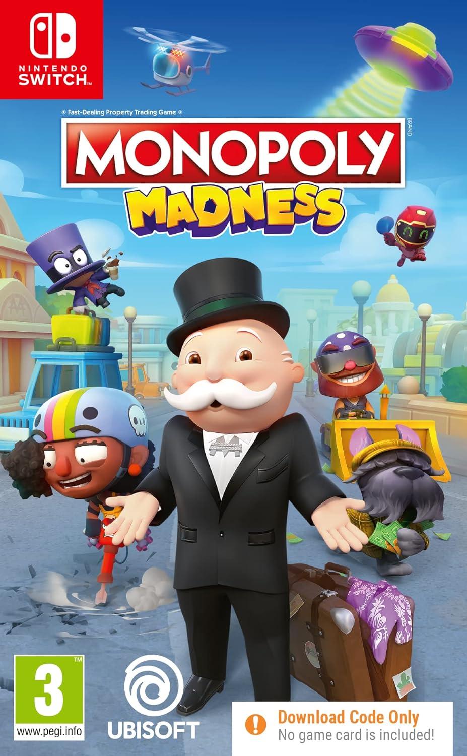 Monopoly Madness [Code in Box] - PAL Nintendo Switch [Import]
