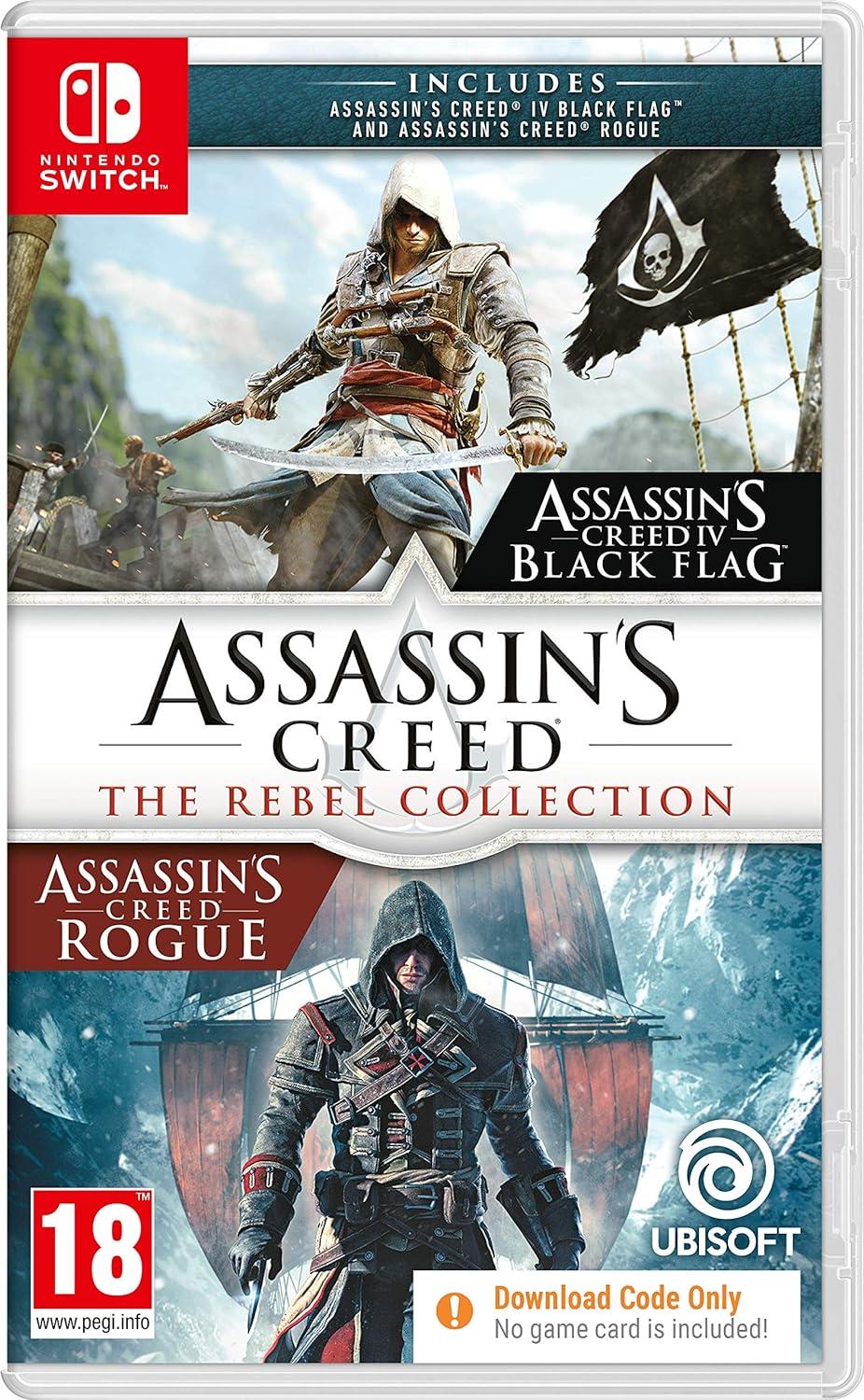 Assassin's Creed: The Rebel Collection [Code in Box] - PAL Nintendo Switch [Import]