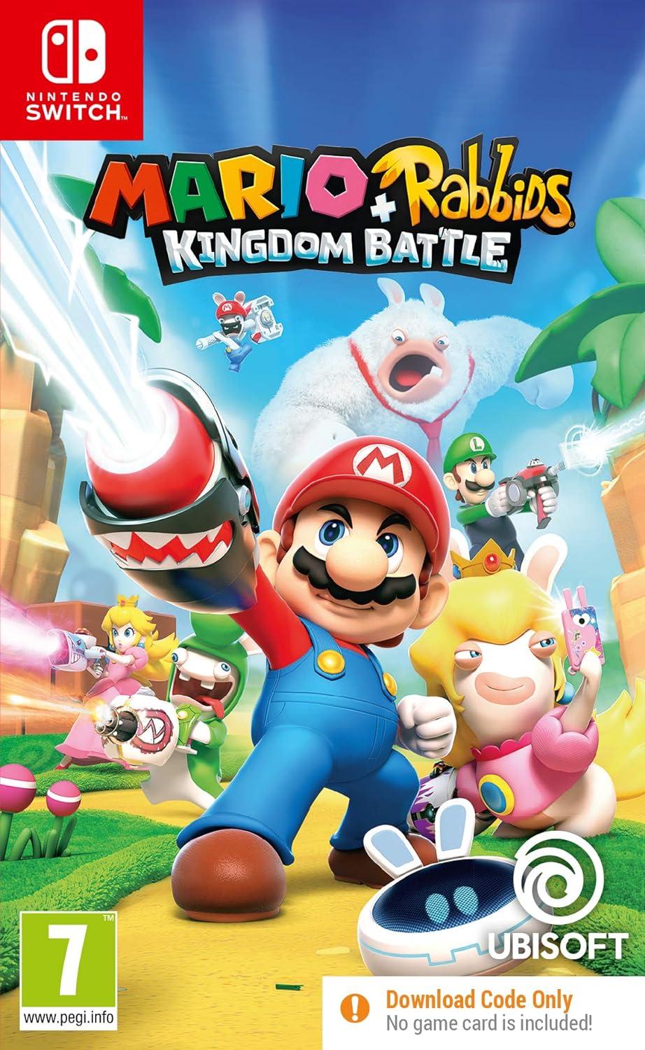 Mario + Rabbids Kingdom Battle / Mario + Rabbids Sparks Of Hope [Code In Box] - PAL Nintendo Switch [Import]