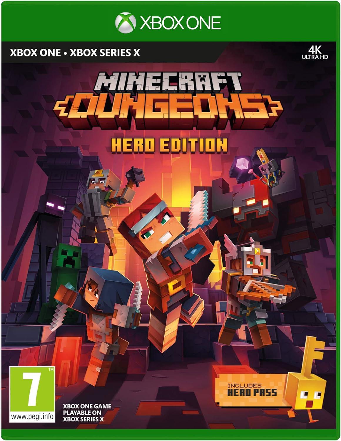 Minecraft Dungeons [Hero Edition] - PAL Xbox One [Import]