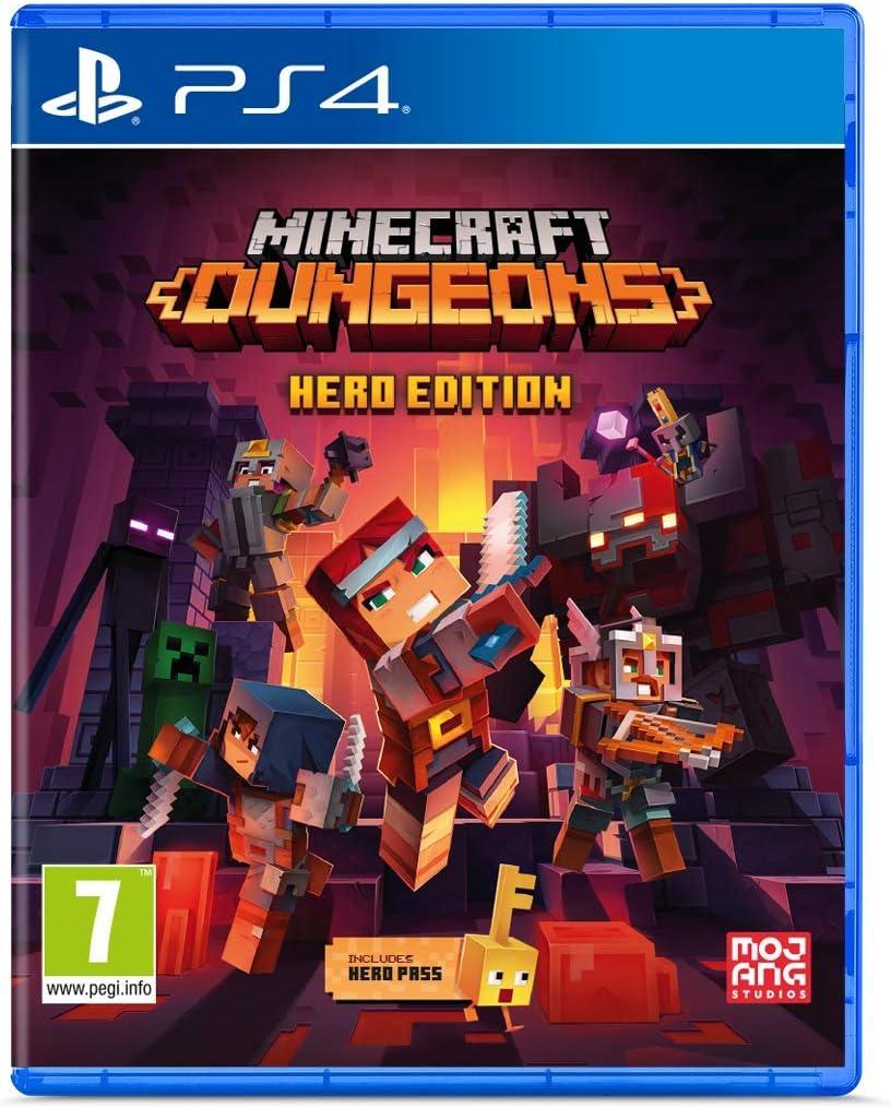 Minecraft Dungeons [Hero Edition] - PAL Playstation 4 [Import]