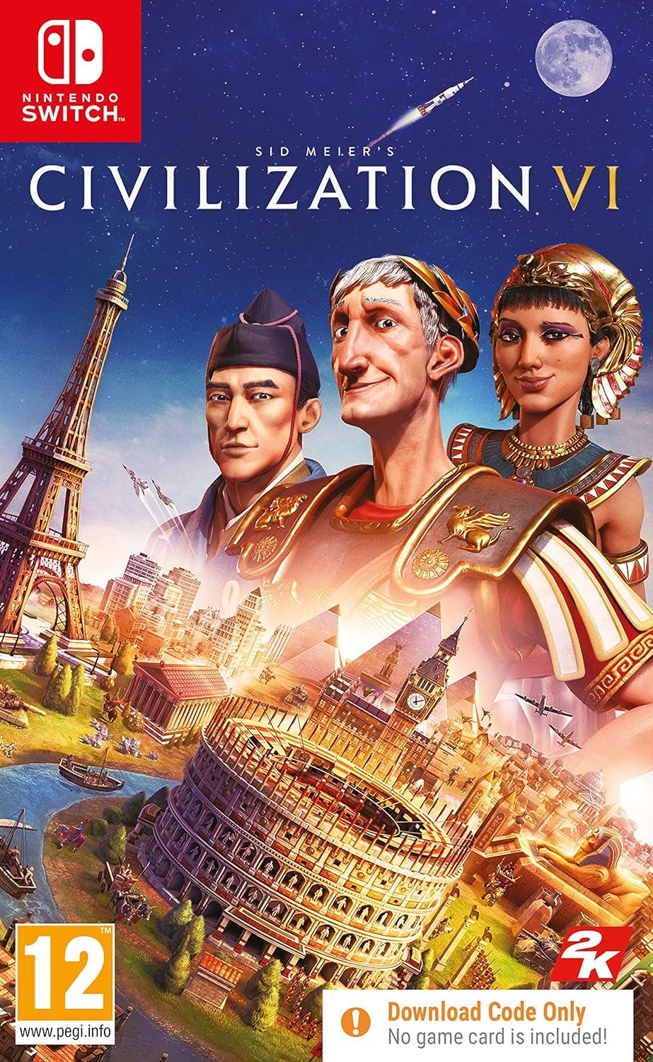 Civilization VI [Code in Box] - PAL Nintendo Switch [Import]