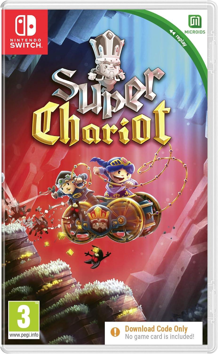 Super Chariot [Code in Box] - PAL Nintendo Switch [Import]