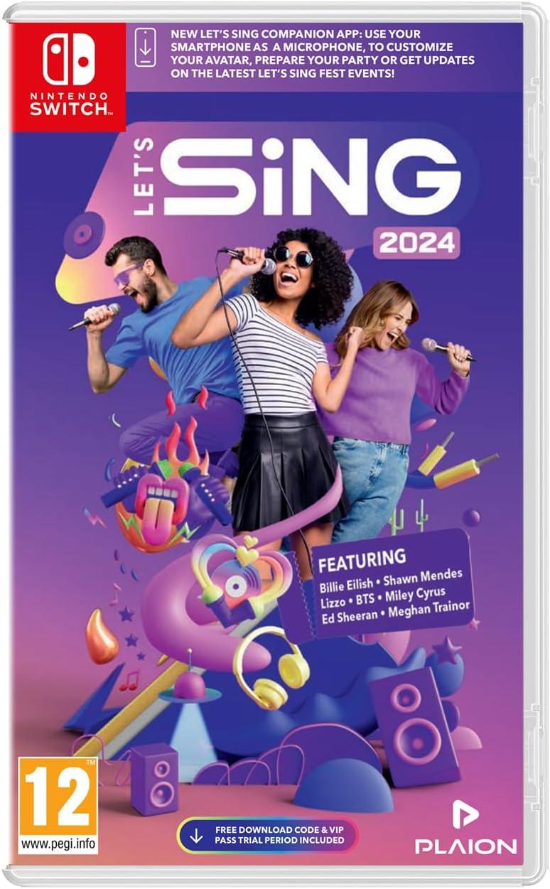 Let's Sing 2024 - PAL Nintendo Switch [Import]