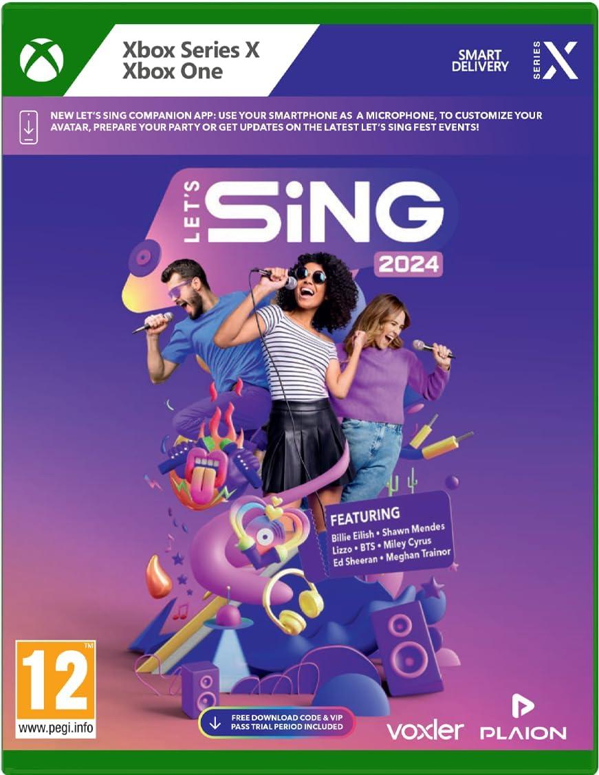 Let's Sing 2024 - PAL Xbox Series X [Import]