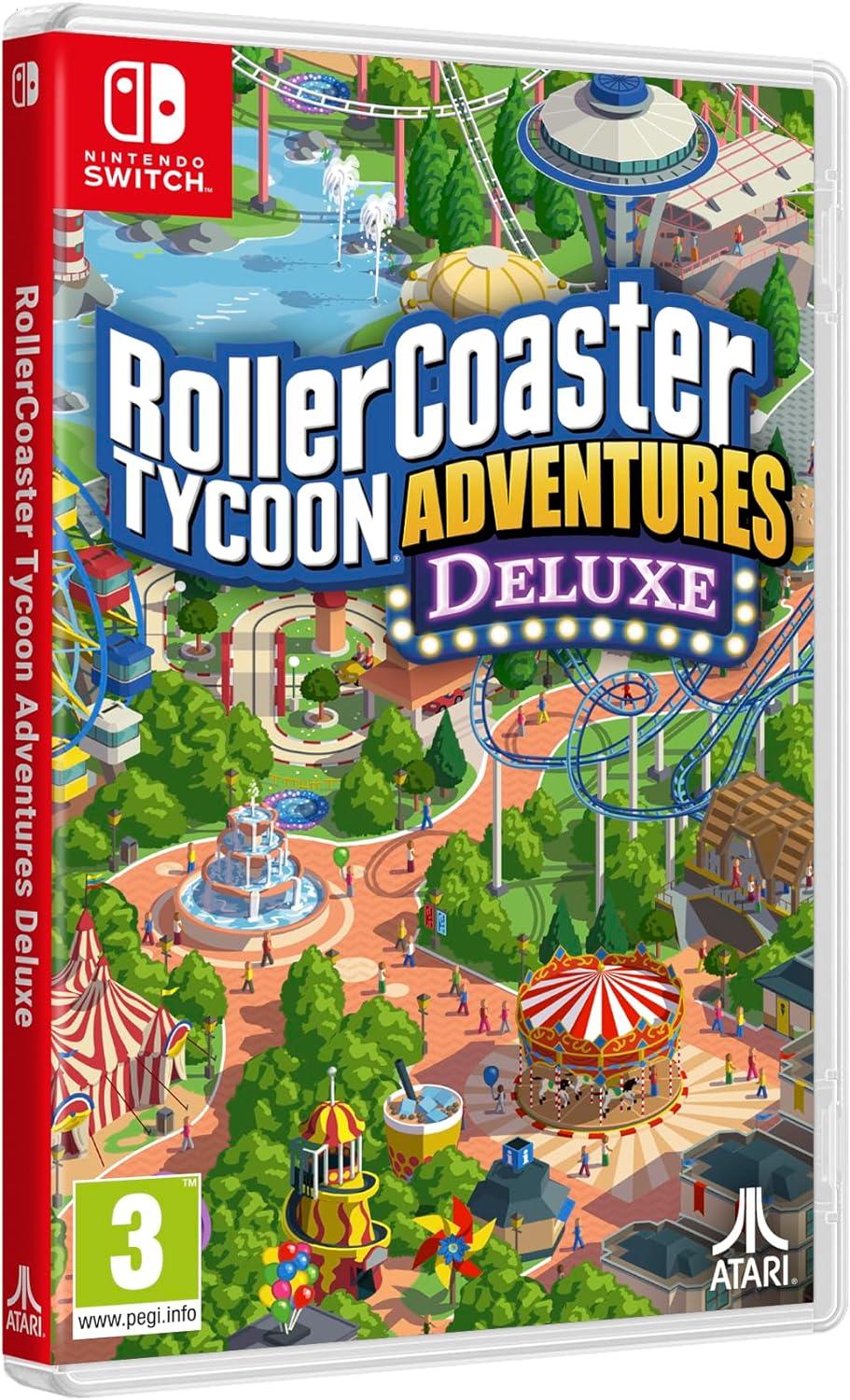 Roller Coaster Tycoon Adventures Deluxe - PAL Nintendo Switch [Import]