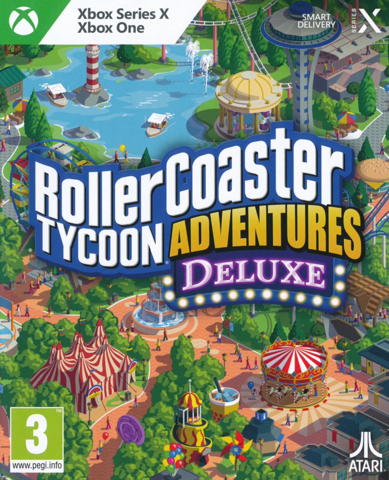 Roller Coaster Tycoon Adventures Deluxe - PAL Xbox Series X [Import]