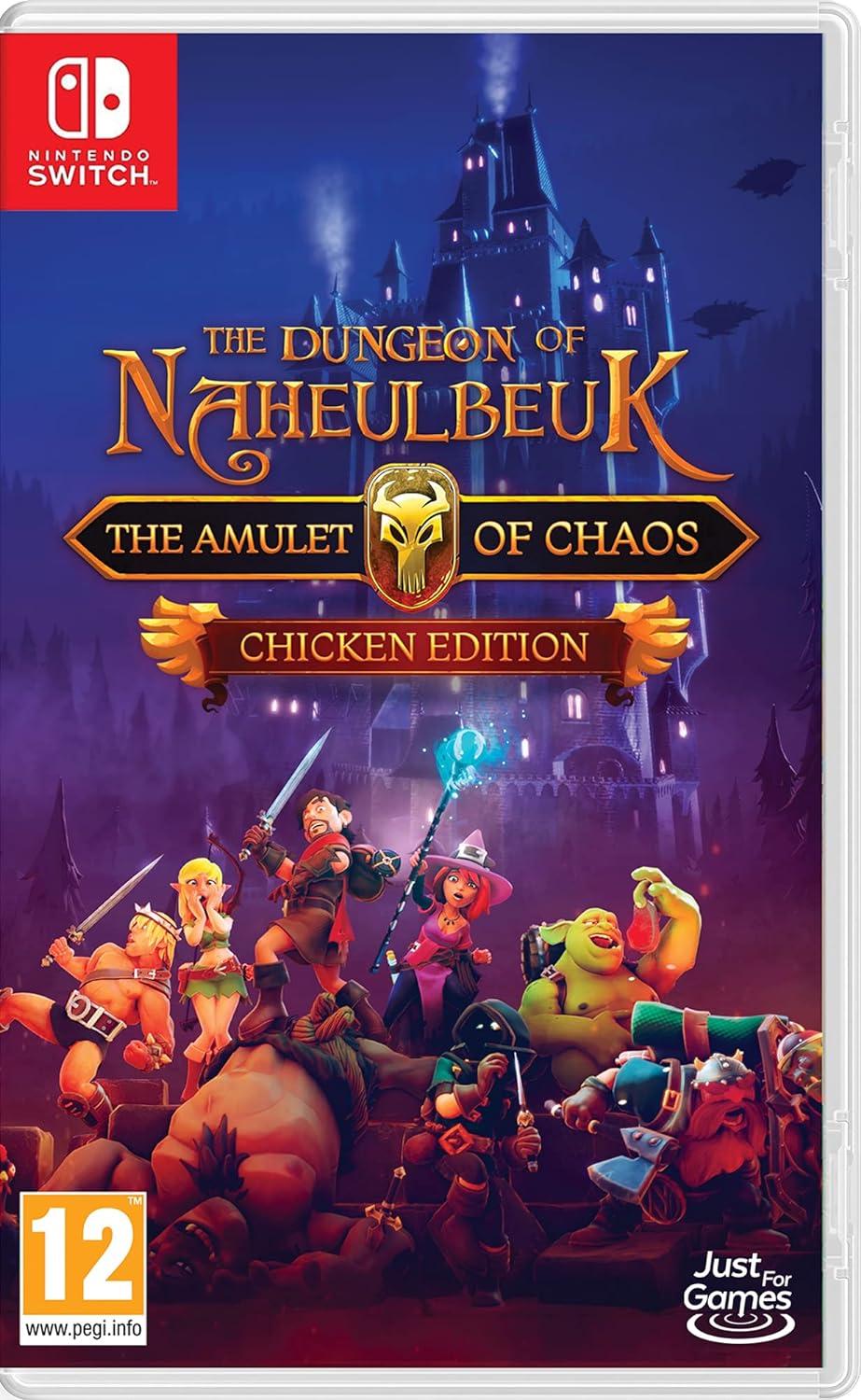 The Dungeon Of Naheulbeuk: The Amulet Of Chaos [Chicken Edition] - PAL Nintendo Switch [Import]