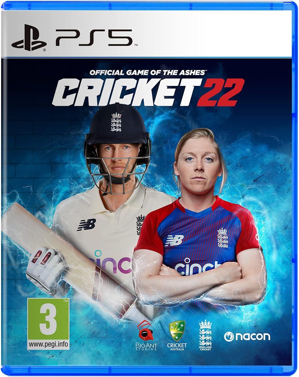 Cricket 22: The Official Game of The Ashes - PAL Playstation 5 [Import]