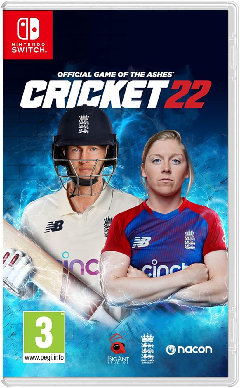 Cricket 22: The Official Game of The Ashes - PAL Nintendo Switch [Import]
