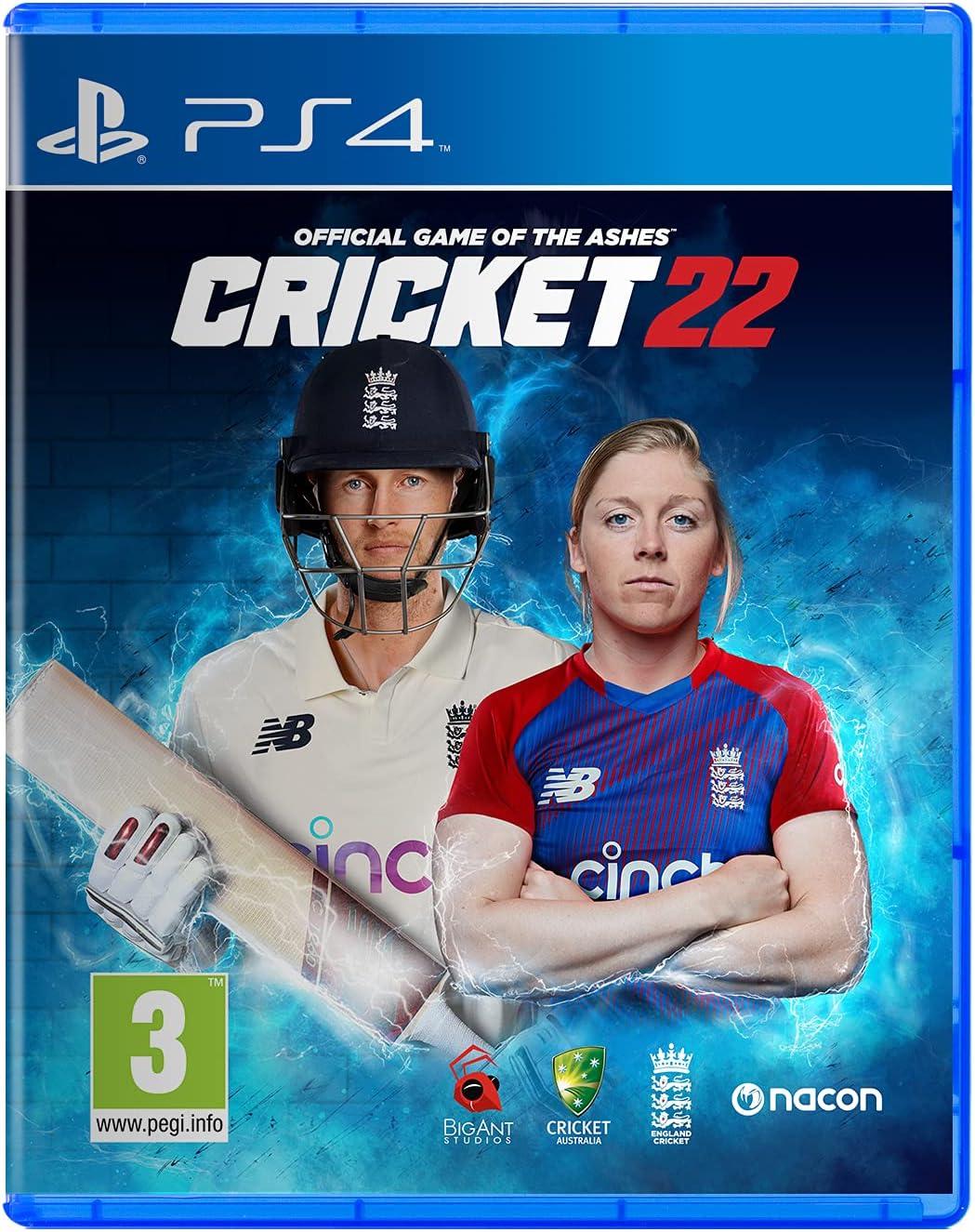 Cricket 22: The Official Game of The Ashes - PAL Playstation 4 [Import]