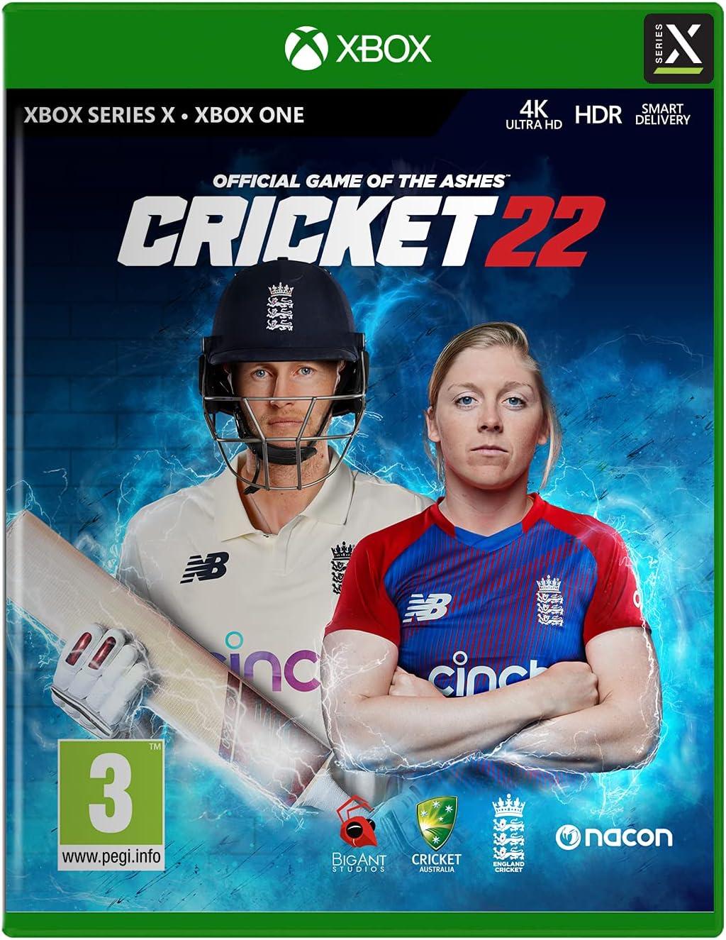 Cricket 22: The Official Game of The Ashes - PAL Xbox Series X [Import]