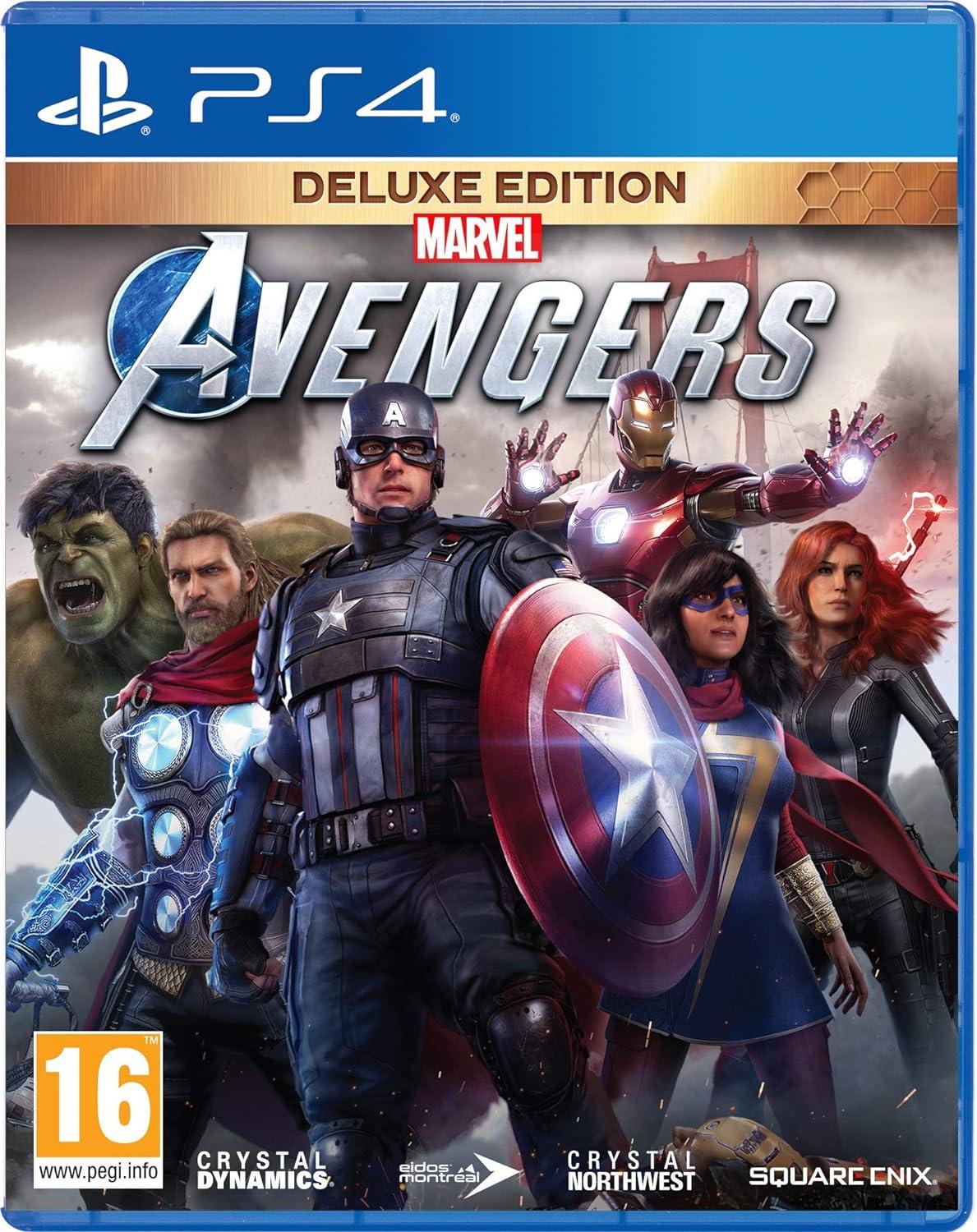 Marvel Avengers [Deluxe Edition] - PAL Playstation 4 [Import]