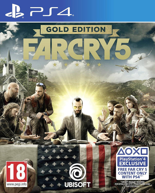 Far Cry 5 [Gold Edition] - PAL Playstation 4 [Import]