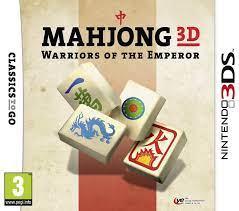 Mahjong 3D: Warriors Of The Emperor - PAL Nintendo 3DS [Import]