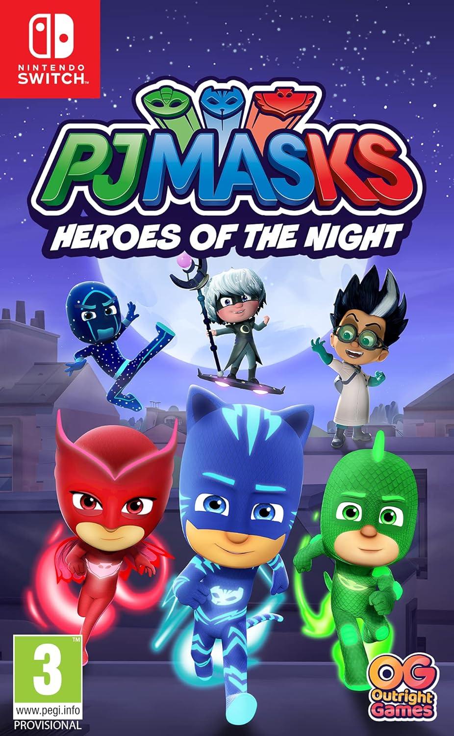 PJ Masks: Heroes of The Night - PAL Nintendo Switch [Import]