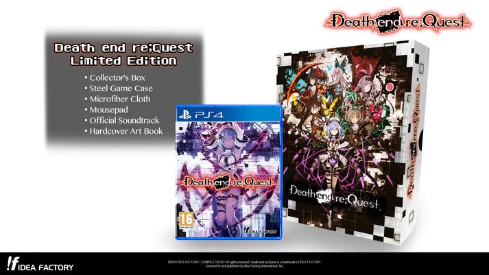 Death end re;Quest [Limited Edition] - PAL Playstation 4 [Import]