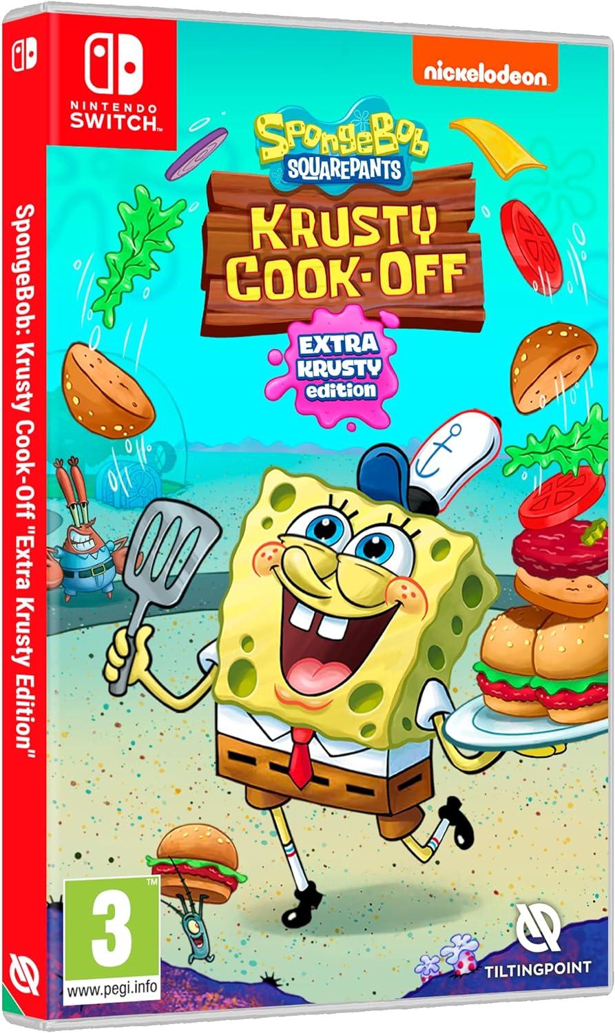 SpongeBob SquarePants: Krusty Cook-Off [Extra Krusty Edition] - PAL Nintendo Switch [Import]