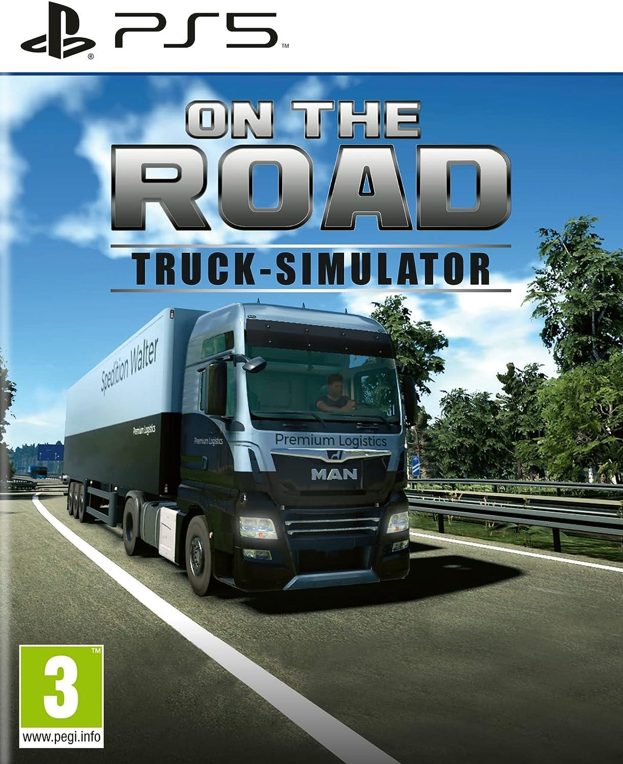 On The Road: Truck Simulator - PAL Playstation 5 [Import]