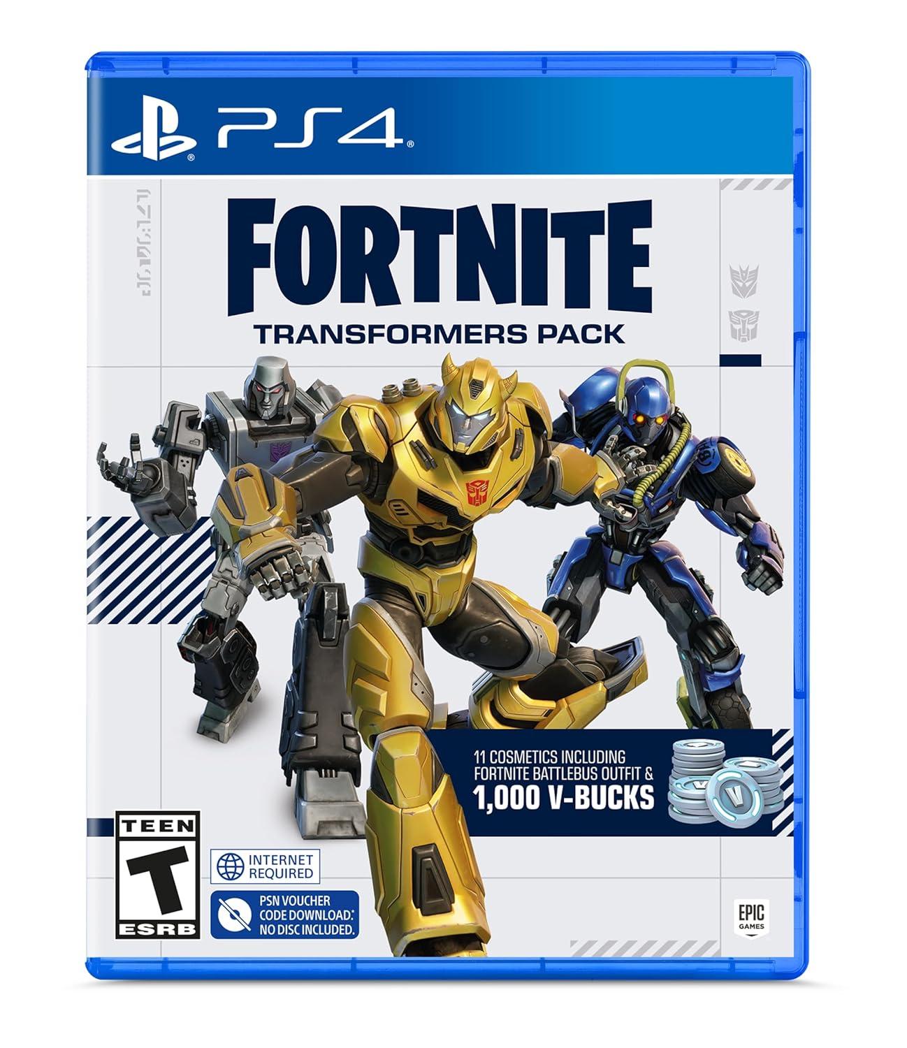 Fortnite Transformers Pack - PlayStation 4