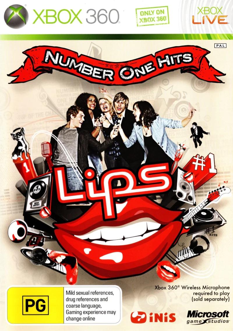 Lips: Number One Hits - PAL Xbox 360 [Import]