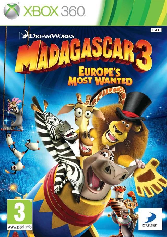 Madagascar 3 - PAL Xbox 360 [Import]