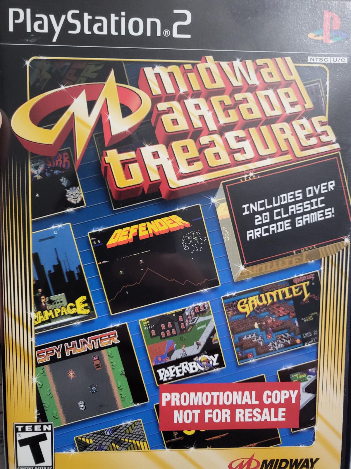 Midway Arcade Treasures [Not for Resale] - PlayStation 2