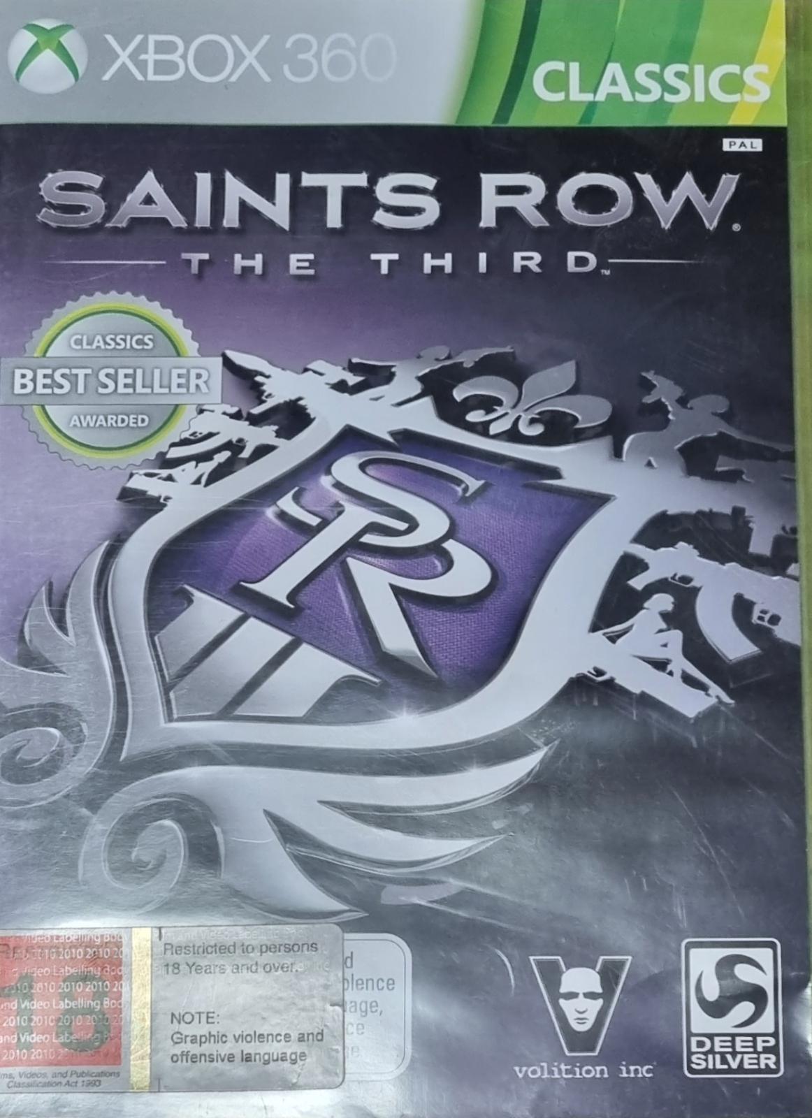 Saints Row The Third [Classics] - PAL Xbox 360 [Import]