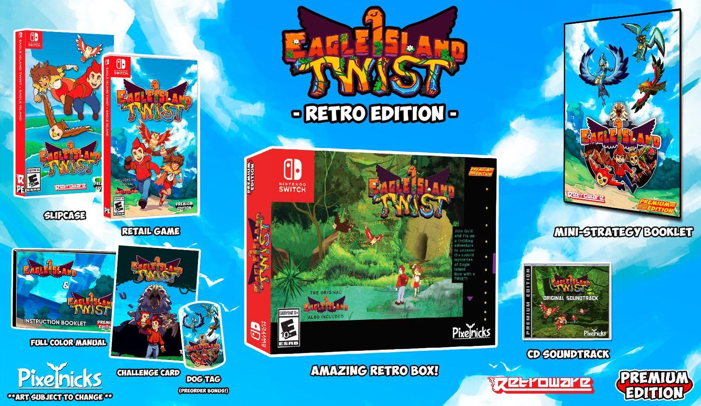 Eagle Island Twist [Retro Edition] - Nintendo Switch