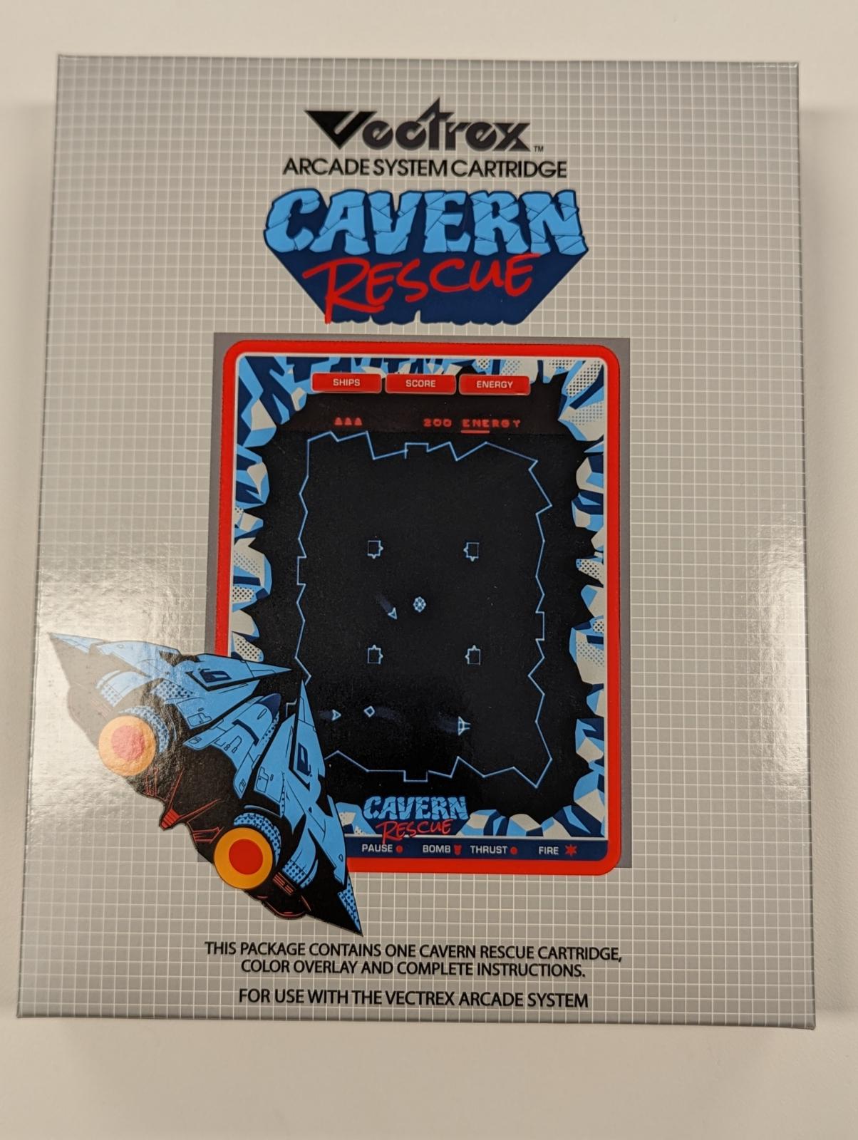 Cavern Rescue - Vectrex