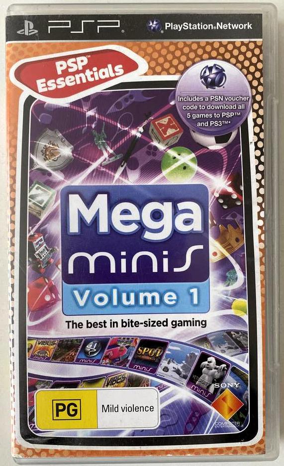 Mega Minis Volume 1 - PAL PSP [Import]