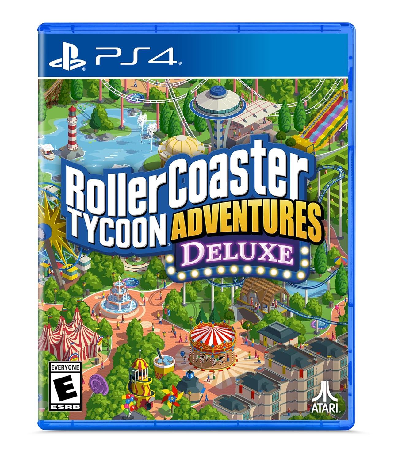 Roller Coaster Tycoon Adventures Deluxe - PlayStation 4