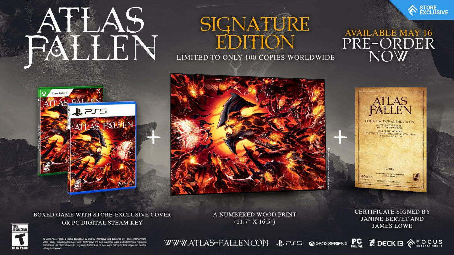 Atlas Fallen [Limited Signature Edition] - Playstation 5