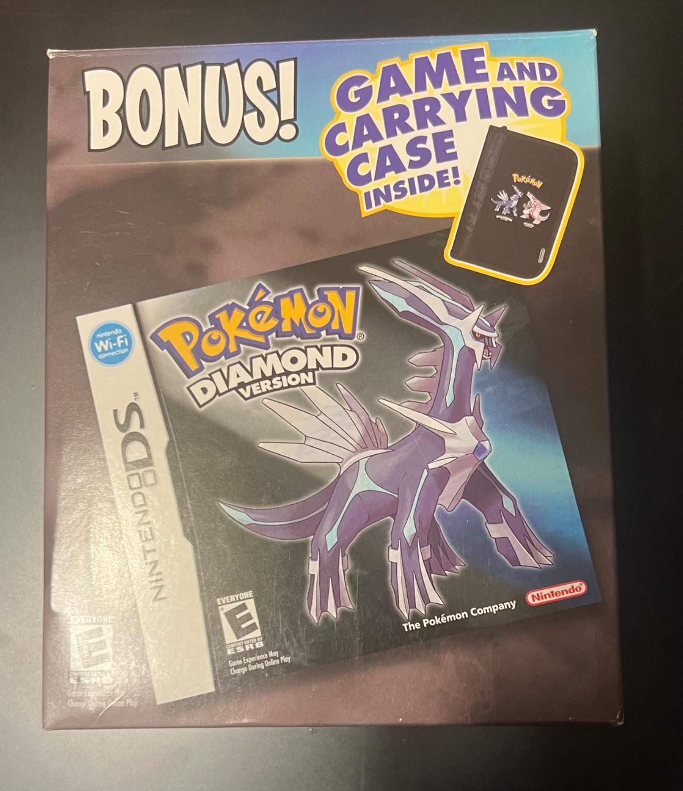 Pokemon Diamond [Carrying Case Bundle] - Nintendo DS