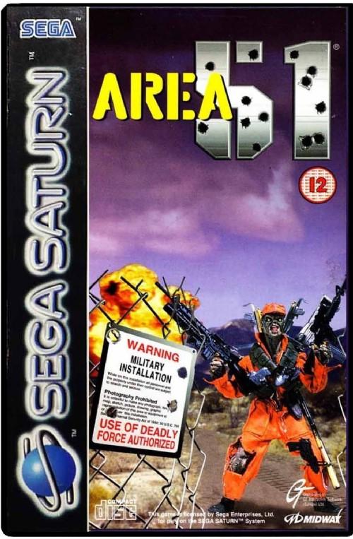 Area 51 - PAL Sega Saturn [Import]